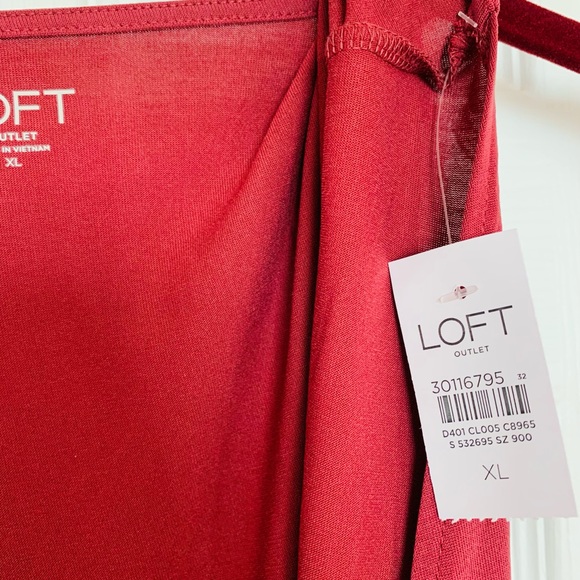 NWT LOFT wrap top - Picture 3 of 3